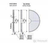 KOTOUČ PILOVÝ NA KOV 250x5x32 mm ČSN 222913 (NOVÝ) - 2