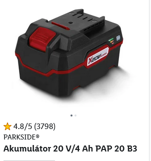 PARKSIDE PERFORMANCE® Aku krížový líniový laser 3x 360° 20 V - 2