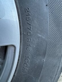 Letné pneumatiky 215/70 R16 - 2