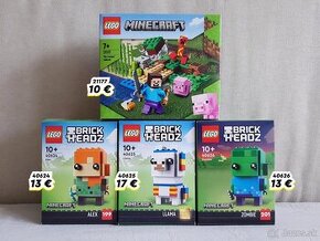 Nové zapečatené sety LEGO Minecraft - 2