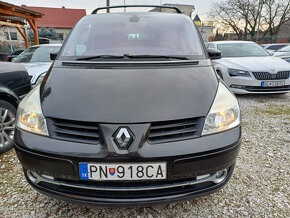 renault espace 2,0d,110kw,r.v.2009,7miest,navi,klíma,6kvalt - 2