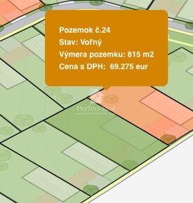 Stavebný pozemok v novej lokalite NA PREDAJ - obec Klokoč, o - 2