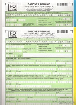 Zabudnuté, dodatočné daňové pre FO, SZČO za 2019 – 2024 - 2