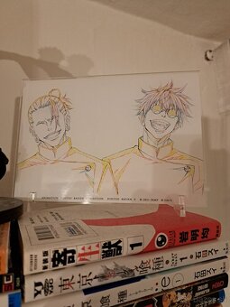 Satoru Gojo - Suguru Geto - Originál GENGA (Manga -> Anime) - 2