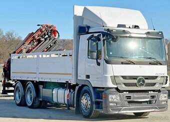 Mercedes Actros 2636 - 6x4 - Valník + HR-PALFINGER - 2