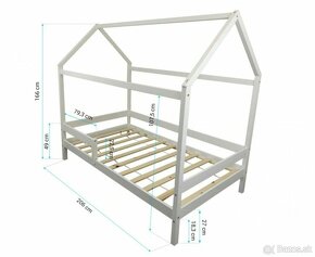 Detská posteľ DOMČEK - 2