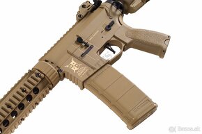 Delta Armory airsoft zbraň M4 AR15 Charlie Full Tan - 2