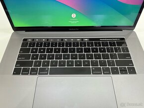 MacBook Pro 15” touchbar NOVÁ BATÉRIA (kupovaný za 2200€) - 2