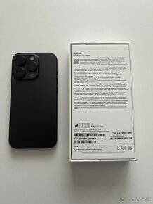 iPhone 15 Pro 128 GB Black , záruka 18 mesiacov - 2