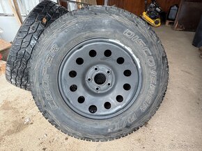 245/75 R17 disky + pneu Jeep Wrangler - 2