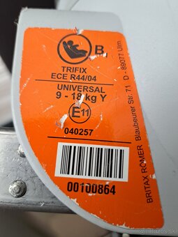 Autosedačka Britax Romer 9-18 kg - 2