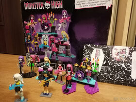 Predám Monster High hudobná skupina - 8 bábik - 2