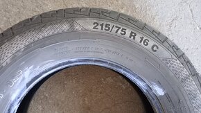 Ponukam letne pneu 2ks 215/75 R16 C Continental Conti Van Co - 2