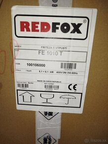 Fritéza elektrická dvoukomorová 2x11 l trojfázová | REDFOX, - 2