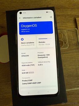 OnePlus Nord 2T 5G 8/128GB - 2