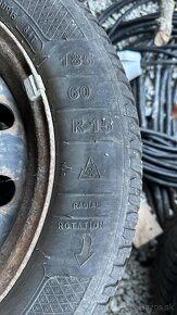 4x Zimne pneu 185/60 R15 na diskoch 5x100 - 2