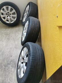 Disky 5x112r16 s letnými pneumatikami 205/55r16 - 2