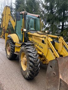 Predám traktorbáger Komatsu WB 97S s TP - 2