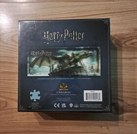 Puzzle Harry Potter 1000 - Útek z Gringott banky - 2