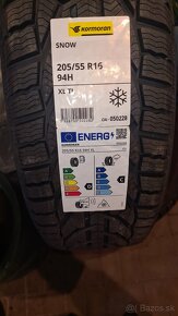 Nové zimné 205 /55 R 16, škoda 5x100 - 2