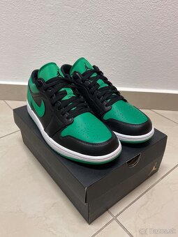 Air Jordan 1 Low Lucky Green - veľkosť 44,5 - 2