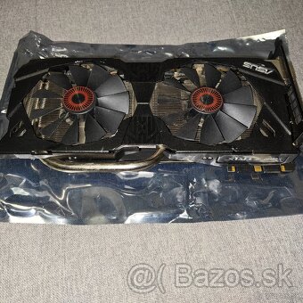 Predám grafickú kartu ASUS ROG Strix GTX 970 DC2OC-4GD5. - 2