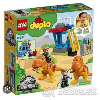 Predám Lego DUPLO 10880 - Jurassic World - T-Tex a Veža - 2