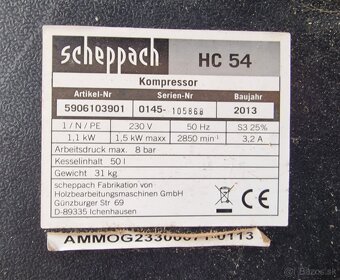 Predam kompresor sheppach HC 54 - 2