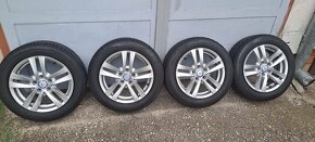 Alu 16" 5x112r16 pneumatiky 205/55r16 - 2