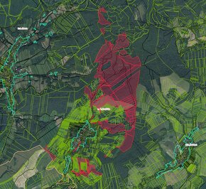 Mostište – 25.677 m2 LESOV (Urbáru) – PREDAJ - 2