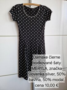 Dámske šaty značky Slovenka silver - 2