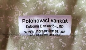 Vankúš na kojenie, tehotenský vankúš, polohovací vankúš - 2