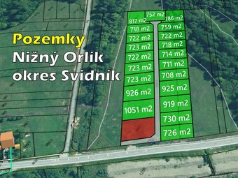 POZEMKY BLÍZKO MESTA SVIDNÍK - NIŽNÝ ORLÍK - 2