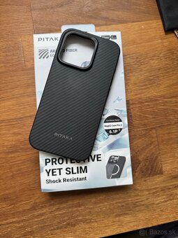 PITAKA Aramid Karbónový kryt iPhone 15 Pro - 2