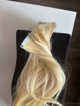 Tape in blond vlasy - 2