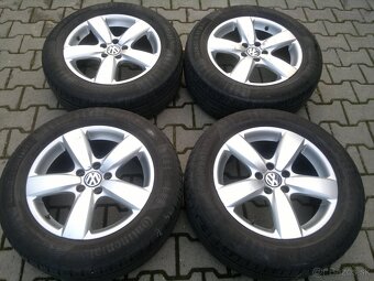 Elektrony VW Tiguan 5x112 r17, letne pneu. 235/55 R17 - 2