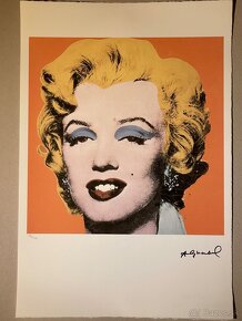 Andy Warhol "Marilyn" Limitovaná edícia_Číslované_Certifikát - 2