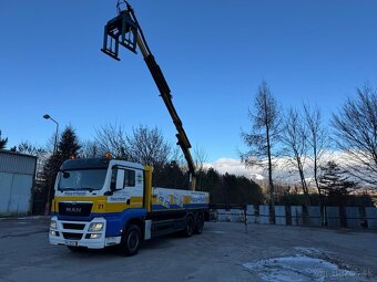 MAN TGS valník s hydraulickou rukou HIAB 211-TOP STAV - 2