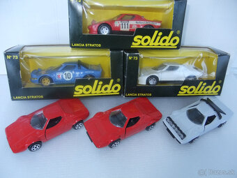 mix LANCIA STRATOS v 1:43 od NOREV a SOLIDO - 2