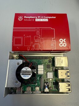 Kit Raspberry pi 4B, 4Gb ram, 32Gb sd+case+hdmi+adapter - 2