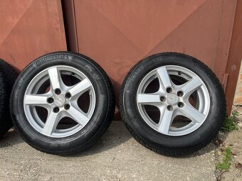 Disky VW 5x112 R15 + zimné CONTI 195/65 R15 - 2