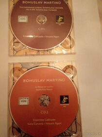 CD Bohuslav Martinu, 2 CD, Ensemble Calliopee - 2