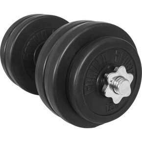 Plastové/cementové jednorúčky GORILLA SPORTS    2 x 15 kg - 2