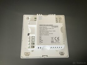 Smart 2-vypínač/stmievač koogeek Apple HomeKit - 2