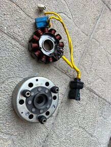 Alternátor - Stator + rotor do Piaggio Beverly, Gilera - 2