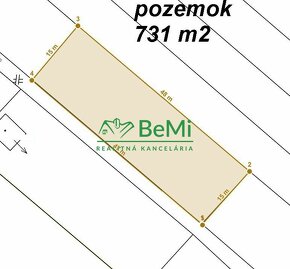 Pozemok pod lesom - 731 m2 , Nitra - Štitáre ID 505-14-MIGa - 2