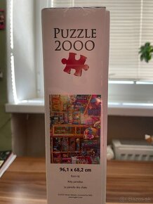 Puzzle 2000 ks - Mačací raj - 2