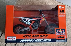 Predám Model KTM 450 SX-F Herlings 1:6 - 2