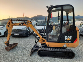 Minibager CAT 301.7D, rv. 2014 - 2