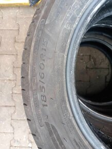 Pneumatiky letné 4ks - DUNLOP 185/60/R15 - 2